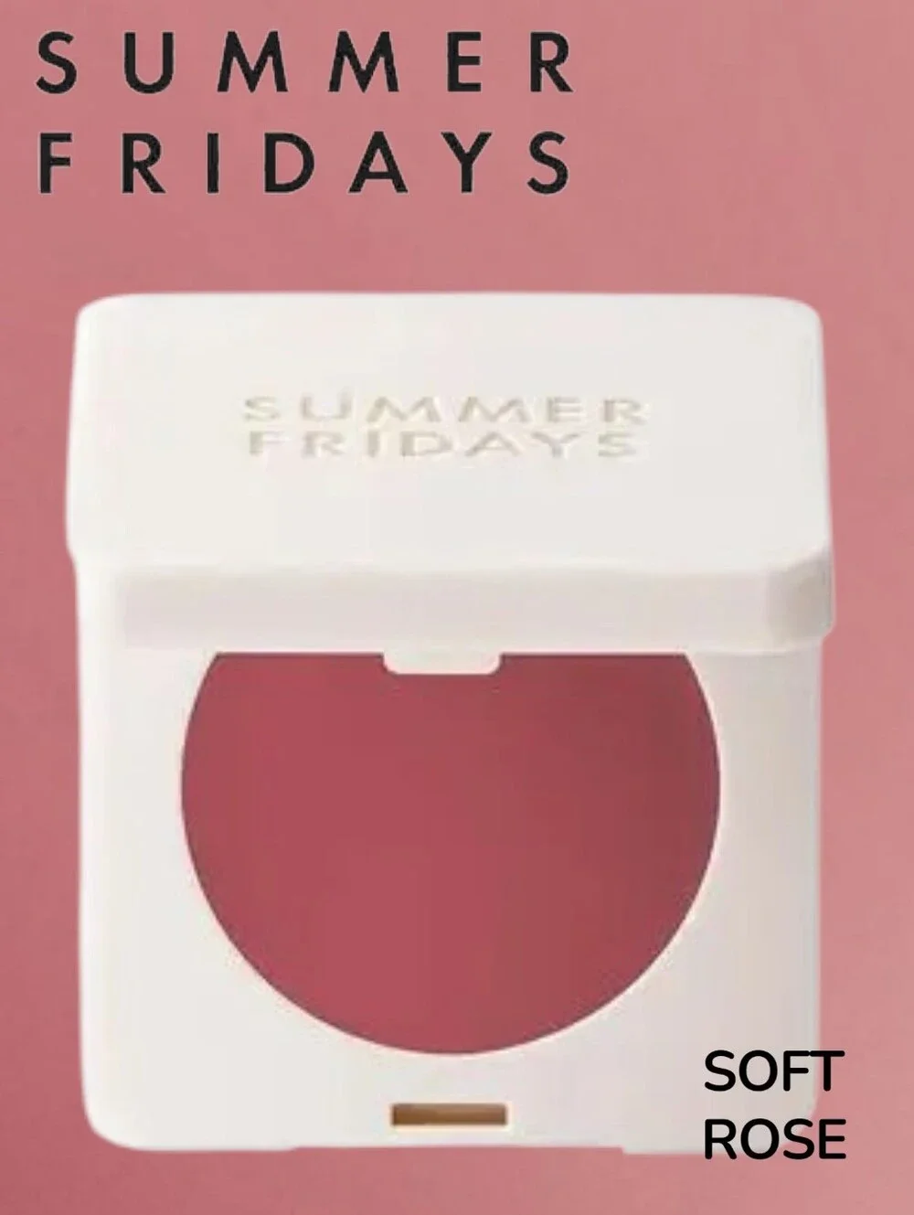 Summer Fridays Sweet Rose Cream Blush — Rose Pink - NEW